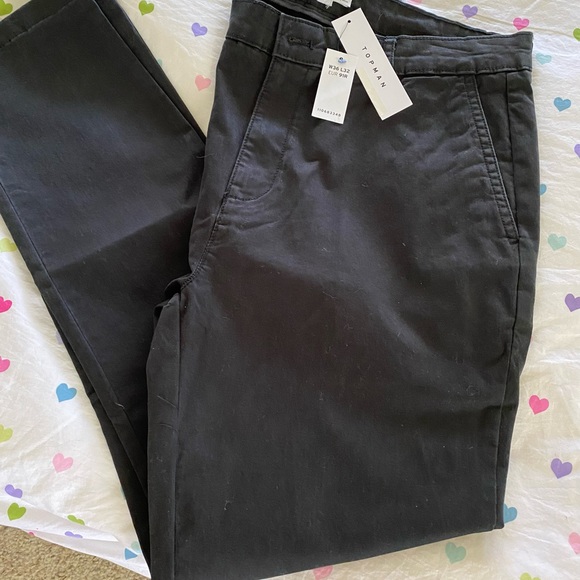 NORDSTROM TOPMAN 3 PAIR! SKINNY FIT STRETCH CHINO PANTS 36 x 32 - Picture 2 of 6